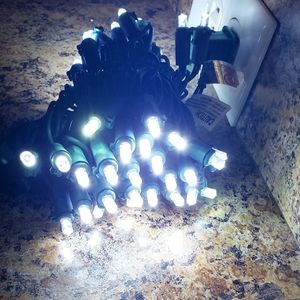String of White LED Lights